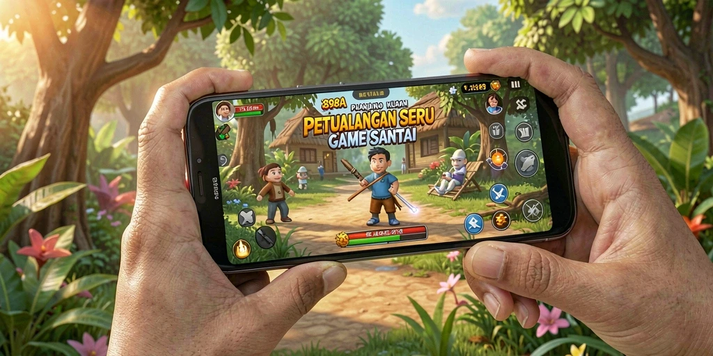 Gameplay 898A yang penuh warna dan menyenangkan.