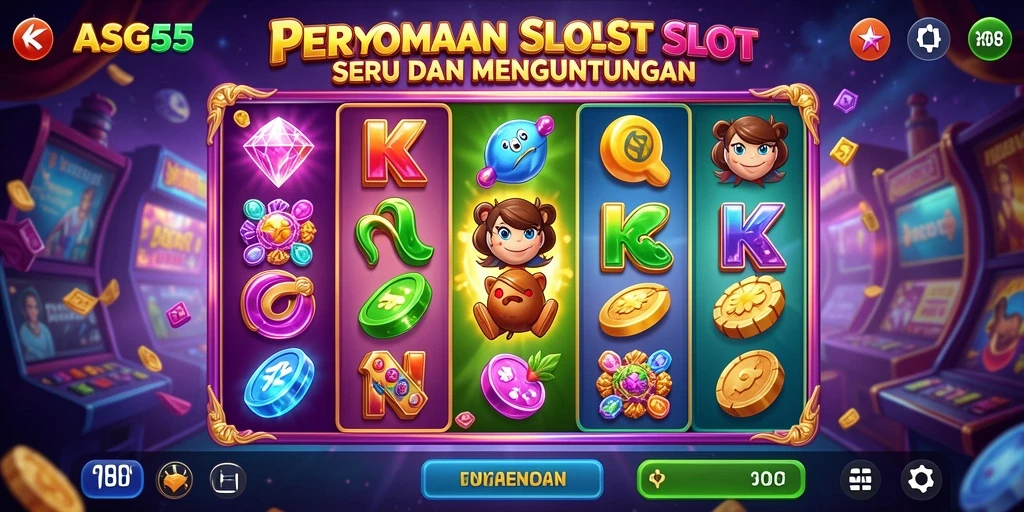 Screenshot gameplay ASG55 menampilkan keseruan bermain Slot.