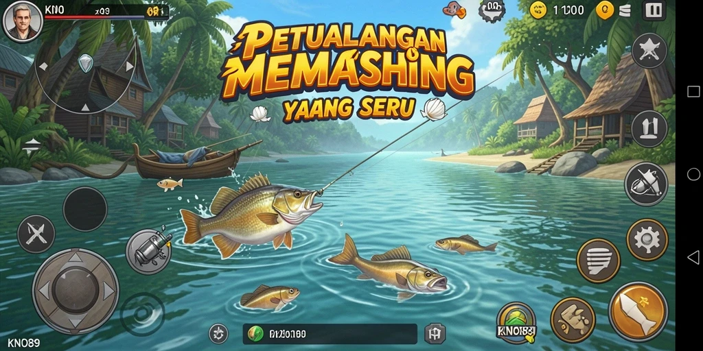 Tangkapan ikan yang memukau dalam gameplay KNO89.