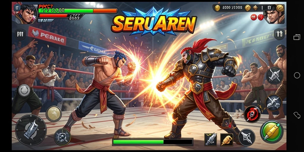 Tangkap momen pertarungan epik di PCPC7 dengan gameplay yang mendebarkan.